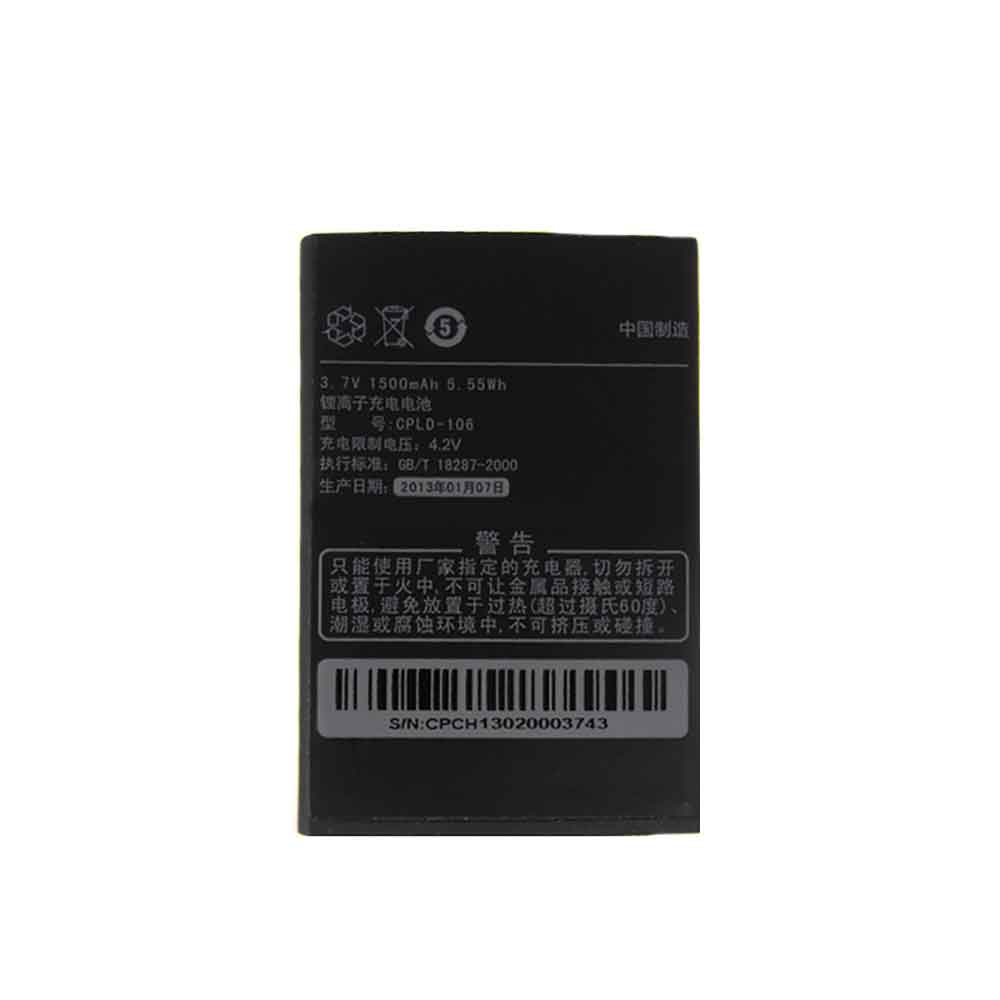 Batería para ivviS6-S6-NT/coolpad-CPLD-106